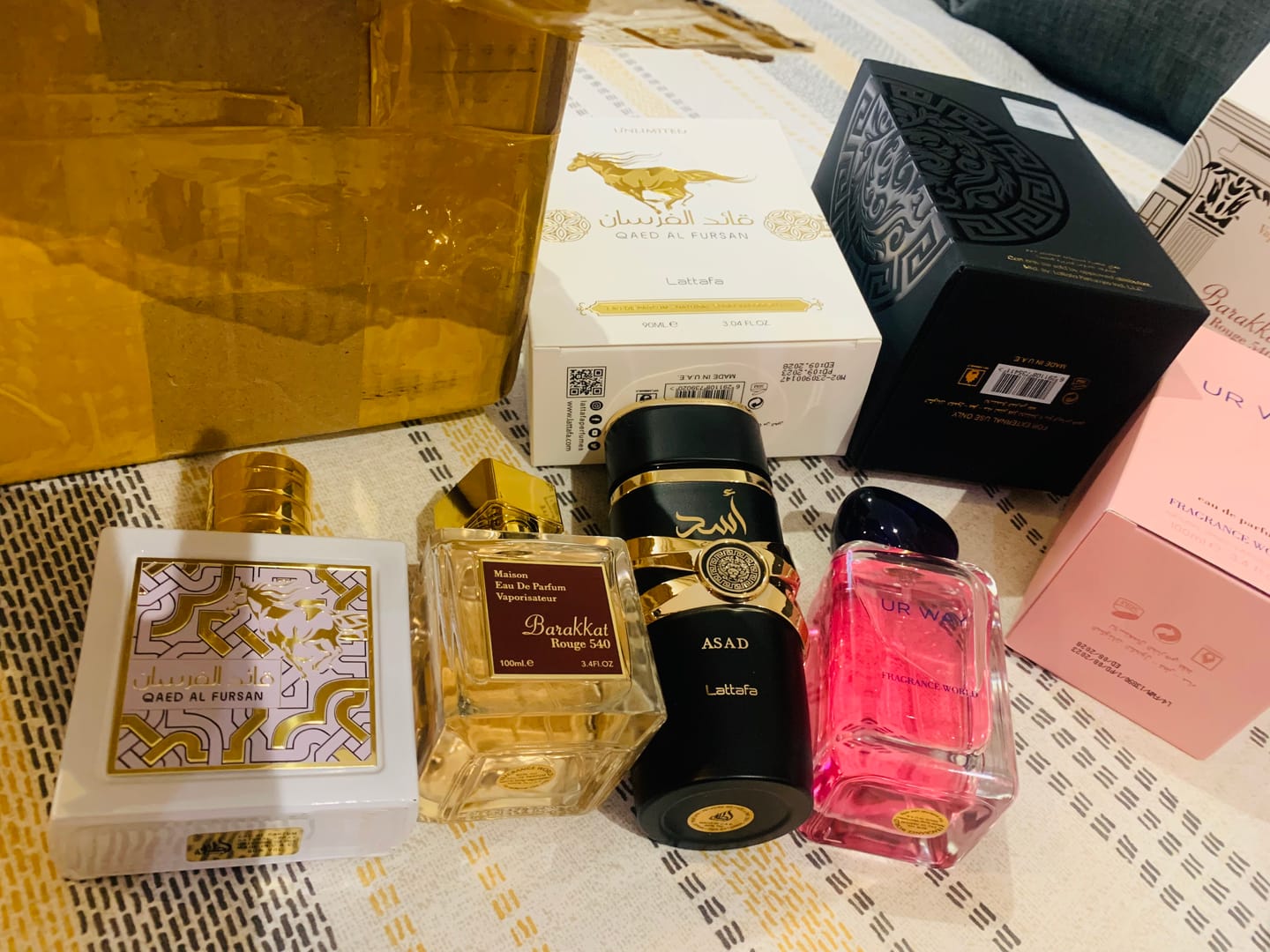 Customer photo review of Qaed Al fursan Unlimited Lattafa 90ml