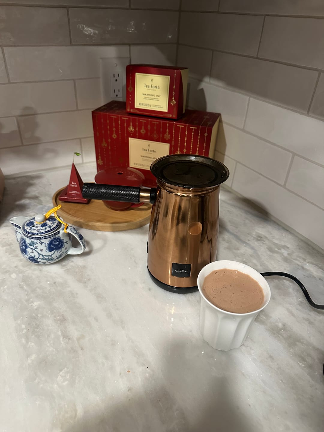 Customer photo review of Milky 50% Hot Chocolate Flakes