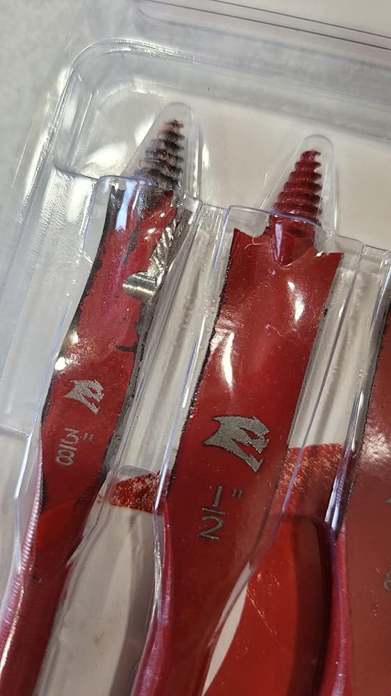 Customer photo review of Diablo DSP2920-S6 SPEEDemon™ Spade Bit Set, 6 Piece Set