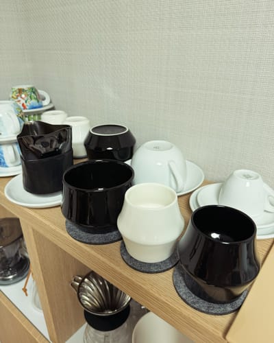 Customer photo review of CASCADE Espresso Set