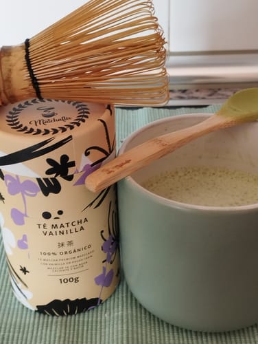 Customer photo review of Té Matcha Premium Vainilla