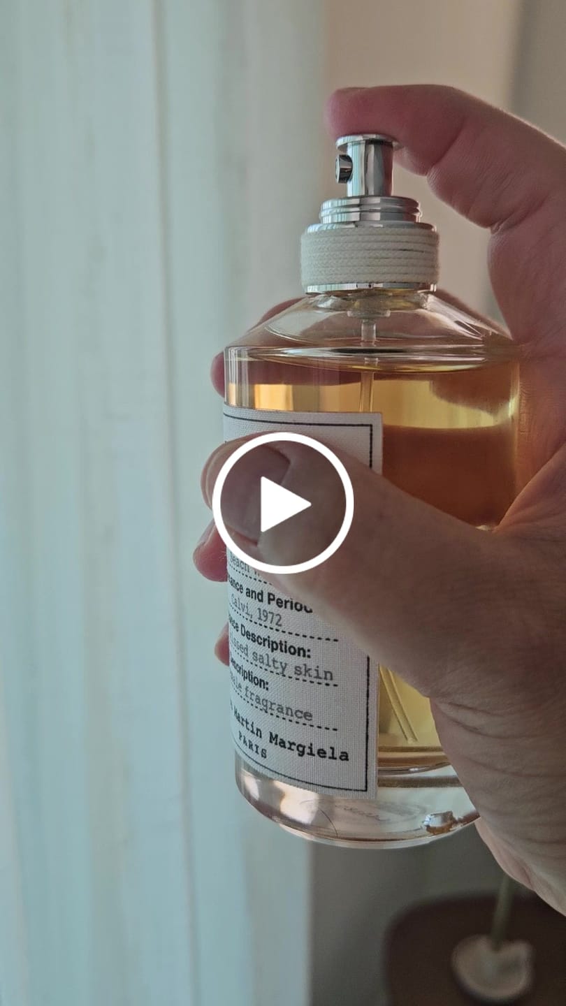 Customer video review of Maison Martin Margiela Replica Beach Walk (L) EDT 3.4 Oz (IMPORTACIÓN 14 a 25 DÍAS HÁBILES)