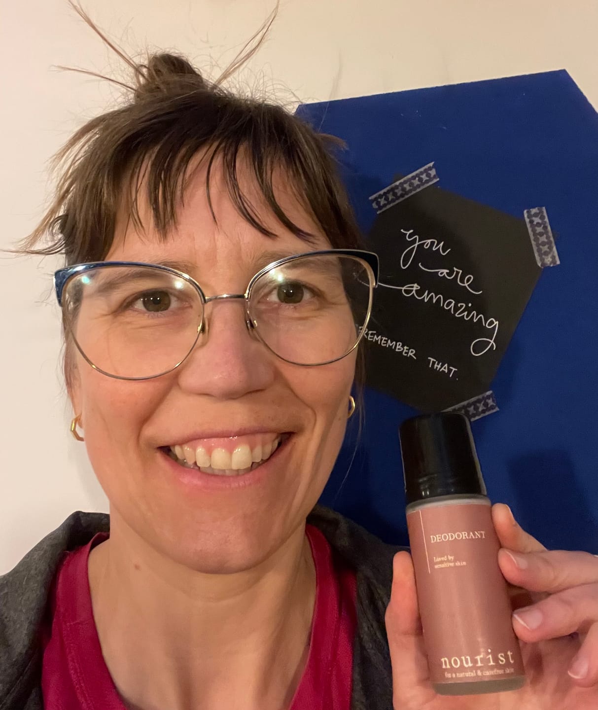 Customer photo review of Deodorant Roll-on