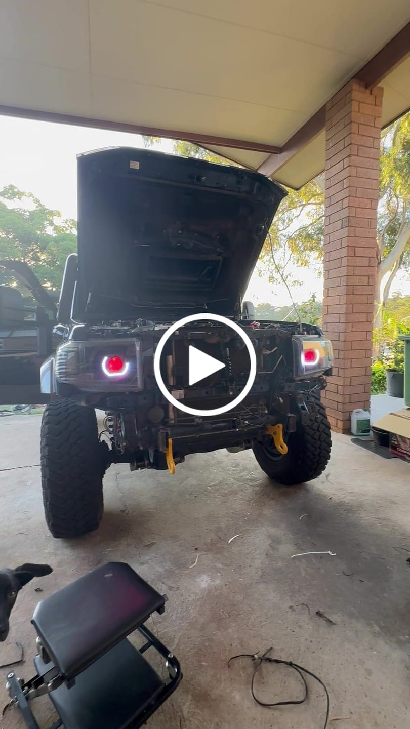 Customer video review of DIY PROJECTOR RETROFIT KIT (Hawk Eye 3.0")