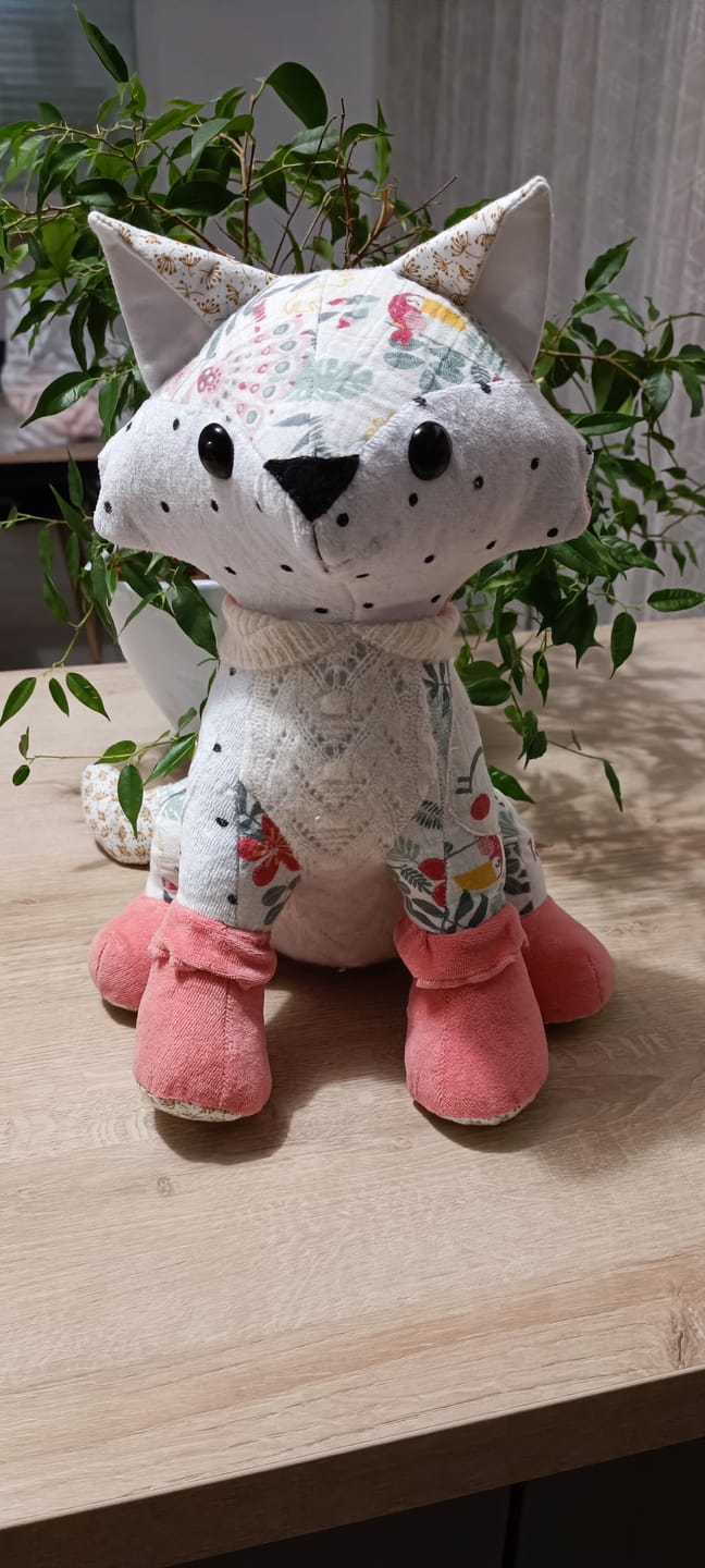 Customer photo review of Renard en peluche souvenir