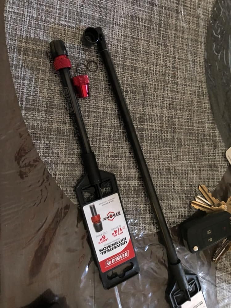Customer photo review of Diablo DXT1020 1/4 in. x 12 in. Universal Extension