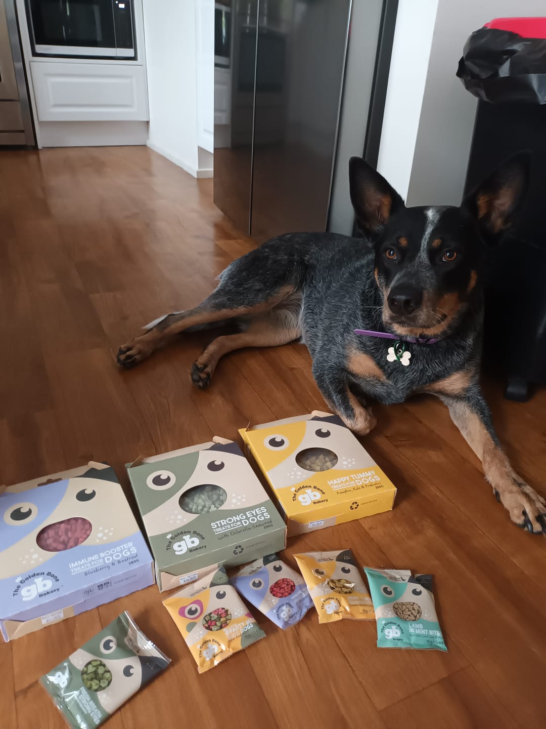 Customer photo review of 3 Flavour Party Mix Superfood treats 280g