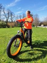 Customer photo review of Lankeleisi MG600 Plus 1000W Bafang Motor 26" Fat Bike All Terrain SUV E-Bike 48V 20Ah Samsung Battery