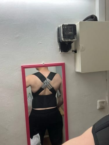 Customer photo review of AlignHero - Posture Corrector Belt