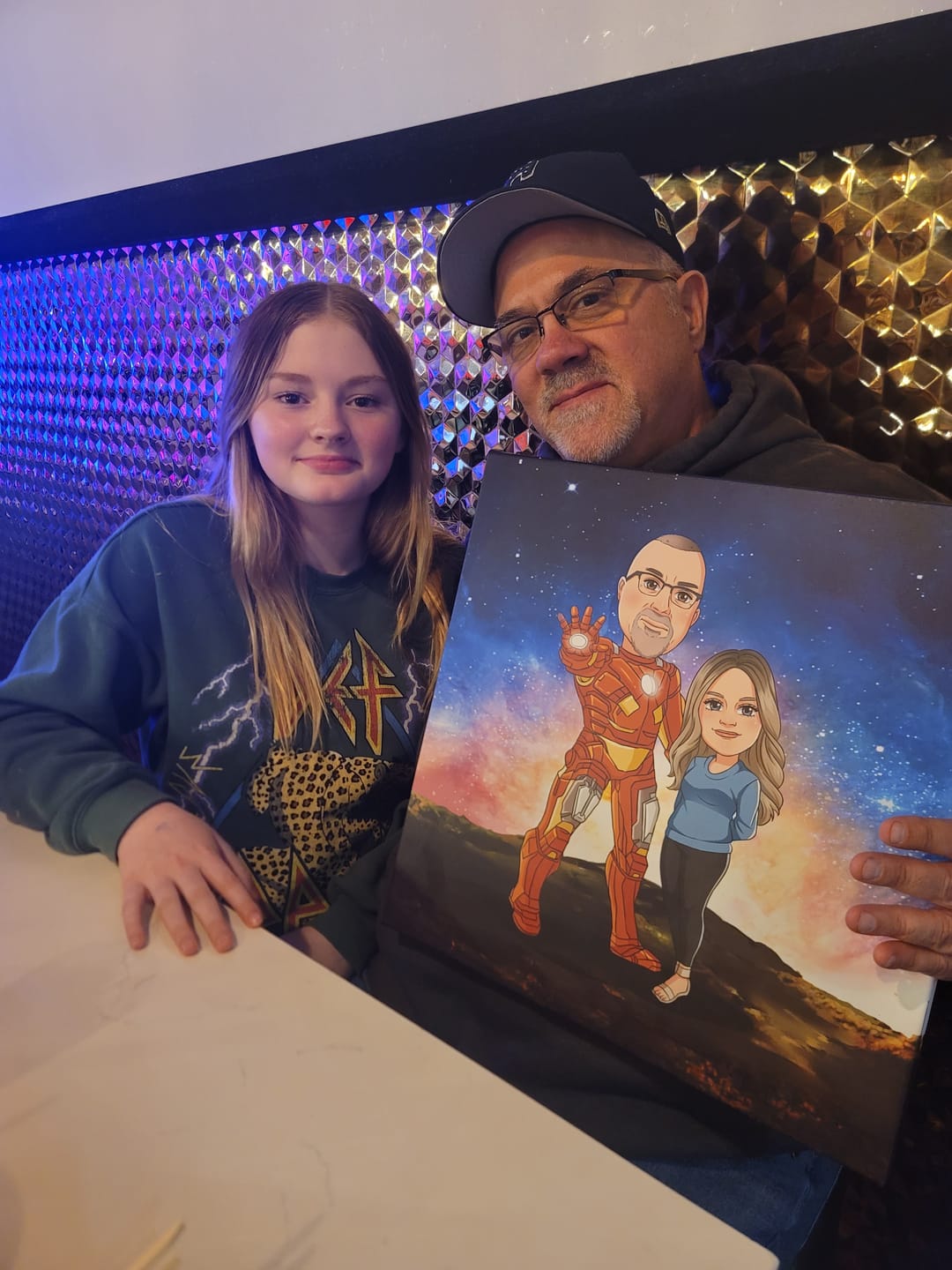 Customer photo review of Iron-Man Custom Portrait