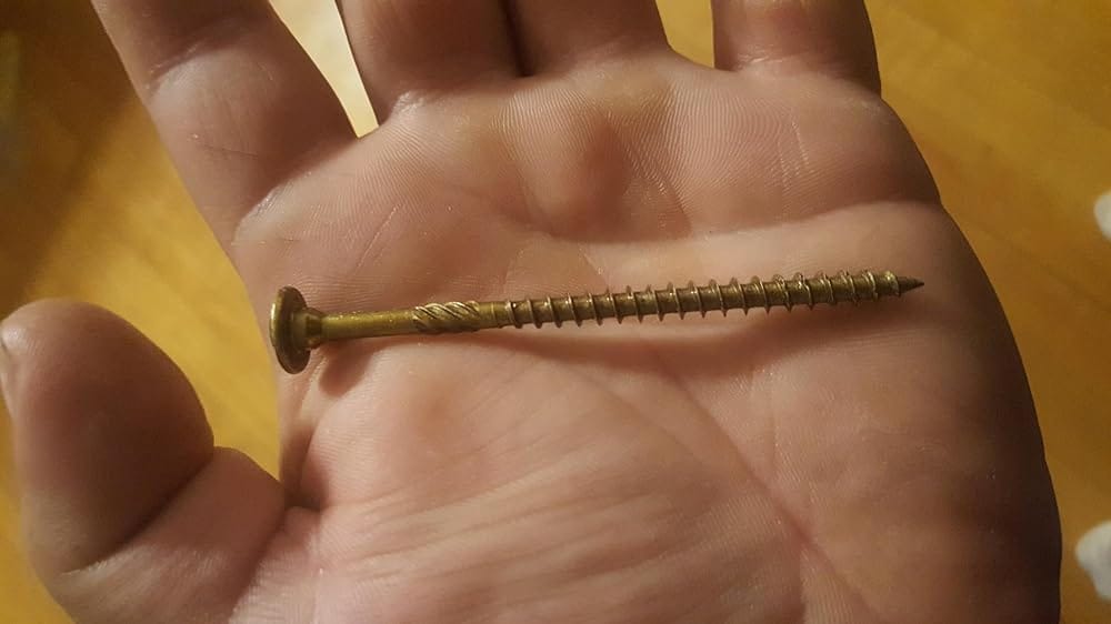 Customer photo review of GRK Screws 11137 #10x3-1/8 Star Drive Washer Head Climatek Coated Steel RSS Rugged Structural Screws, 236/Box