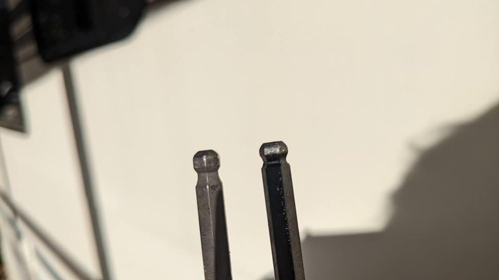 Customer photo review of Bondhus 10995 ProGuard Finish Metric Ball End Long Arm L-Wrench Hex Key, 15 Piece Set