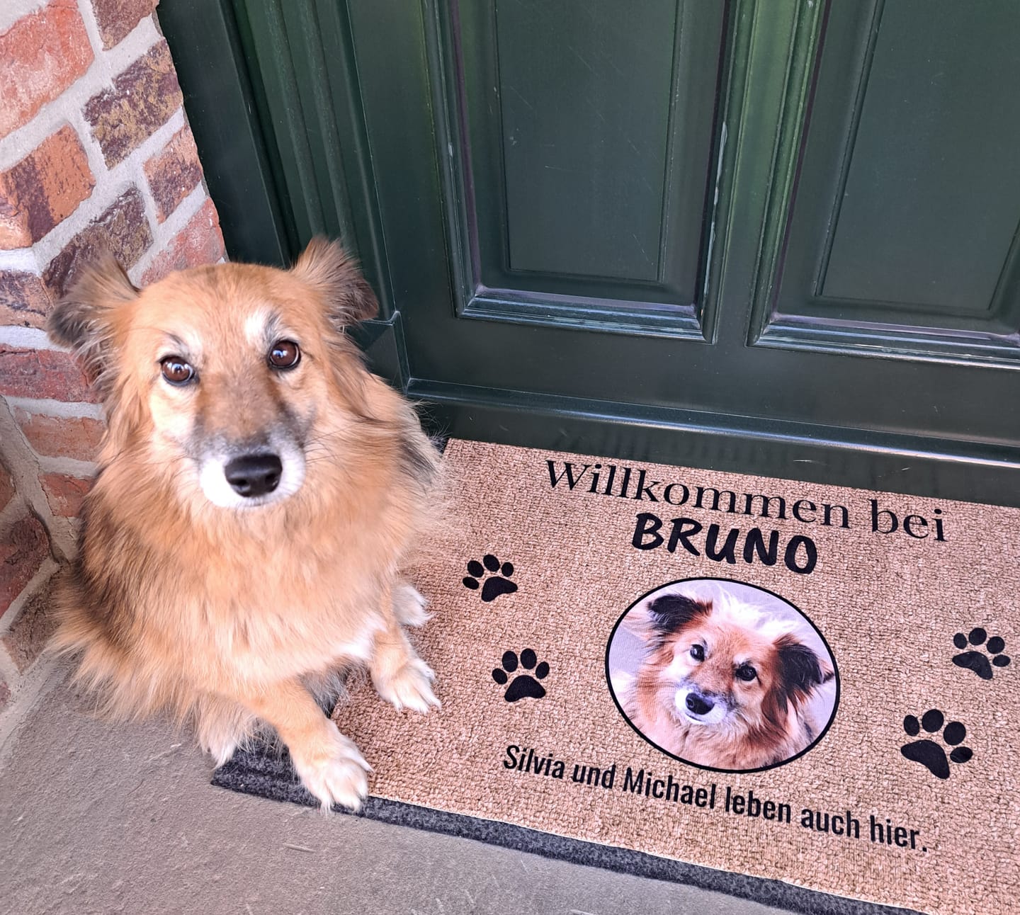 Customer photo review of Eigenes Foto - Individuelle Fußmatte