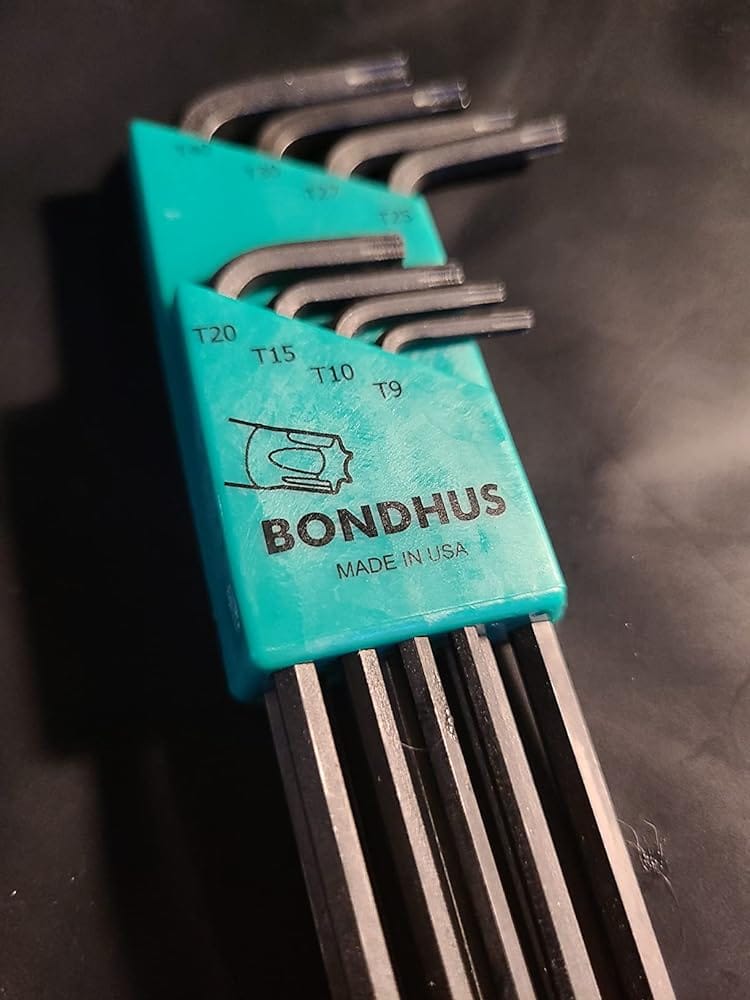 Customer photo review of Bondhus 31834 ProGuard Finish Long Arm L-Wrench Hex Key, 8 Piece Set