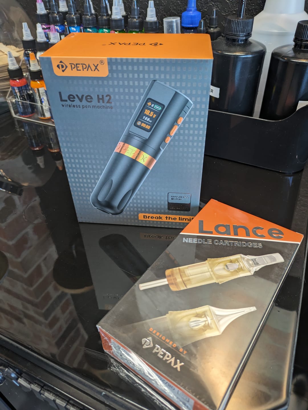 Customer photo review of PEPAX Leve H2 Wireless Pen Machine (4.2 Orange)