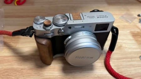 Customer photo review of Fuji X100VI Grip YW Design
