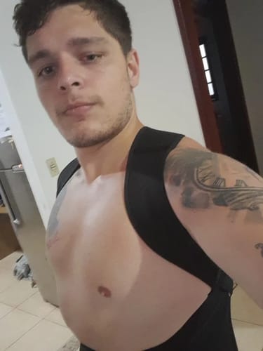 Customer photo review of AlignHero - Posture Corrector Belt