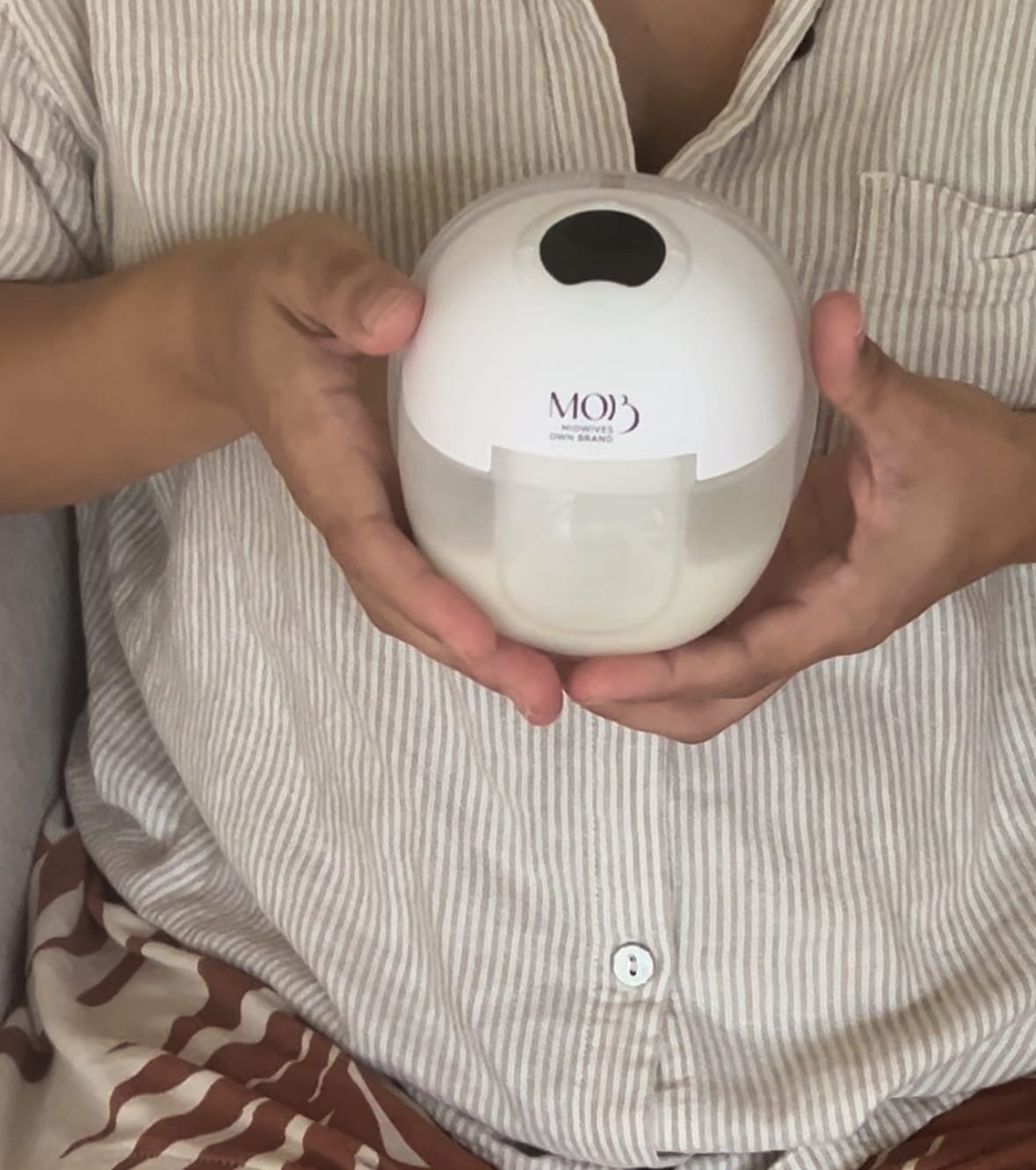 Customer photo review of Wearable Breast Pump