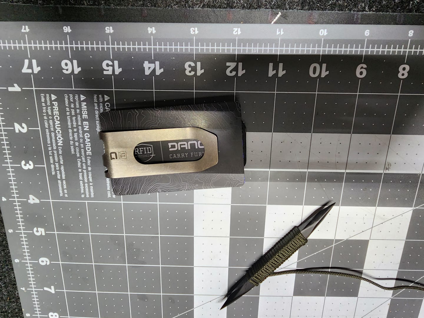 Customer photo review of MC02 TITANIUM MONEY CLIP