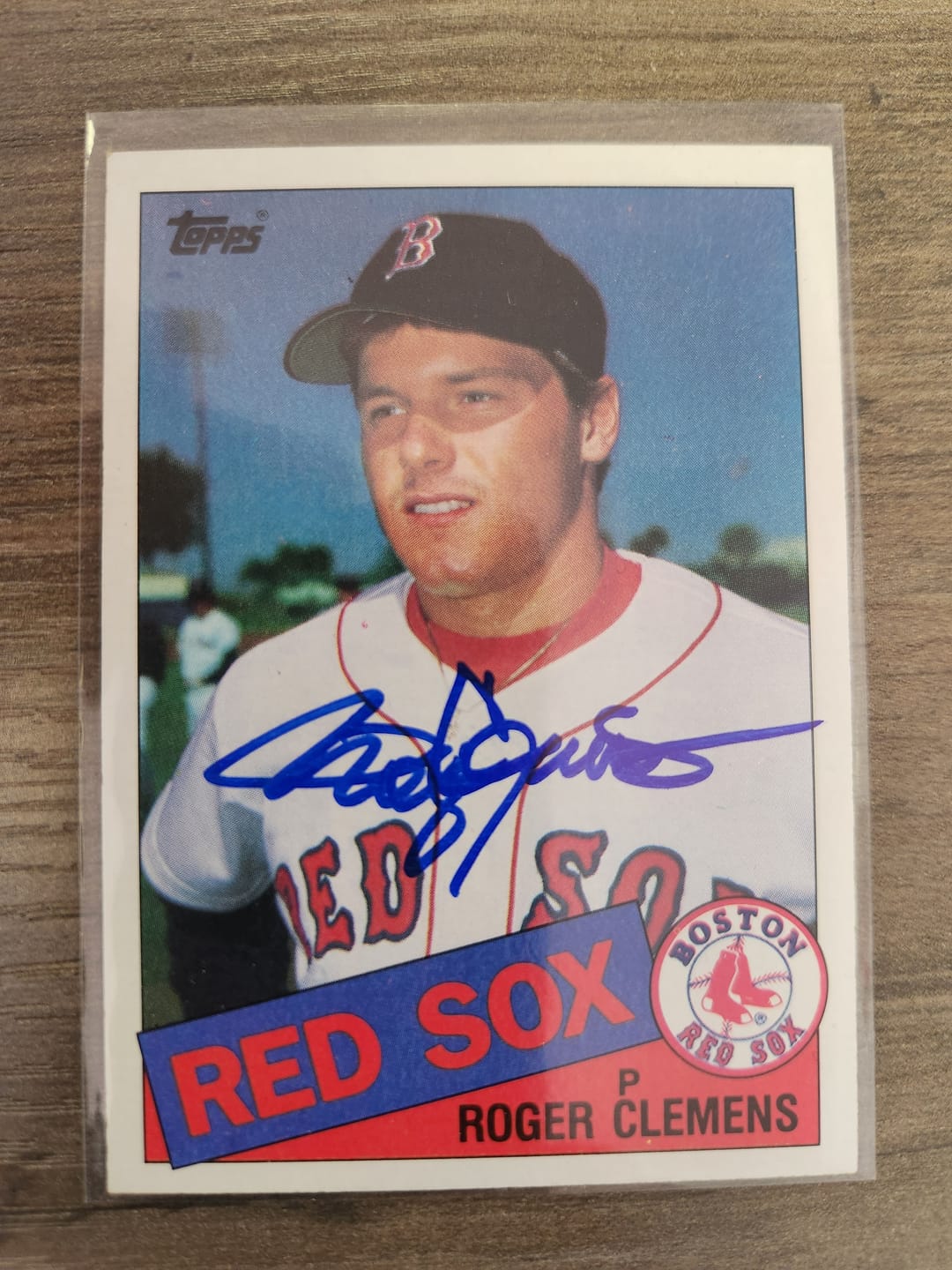 Customer photo review of Roger Clemens Autograph Signing