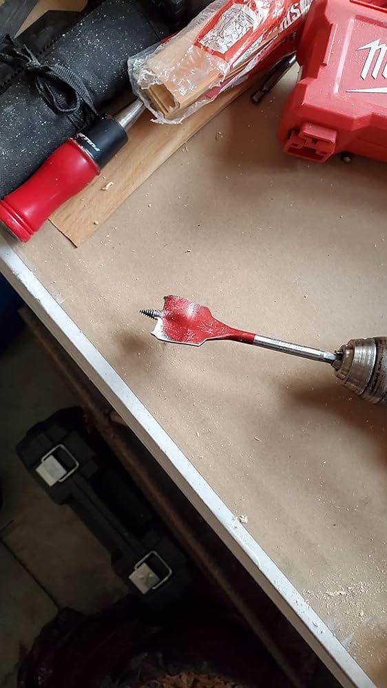 Customer photo review of Diablo DSP2950-S12 SPEEDemon™ Spade Bit Set, 12 Piece Set