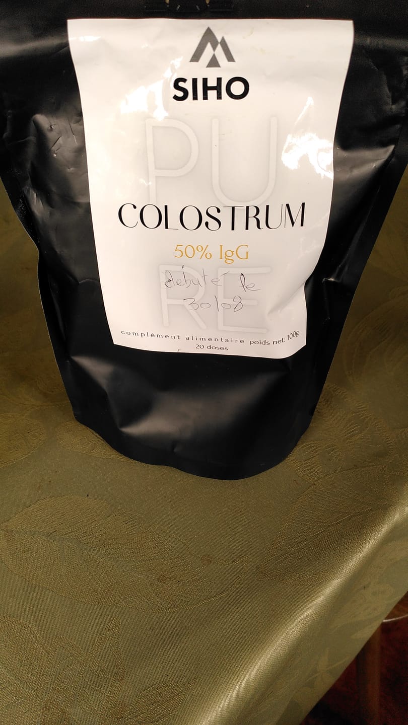 Customer photo review of Colostrum
