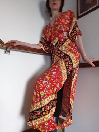Customer photo review of Boho Spirit Maxi Dress