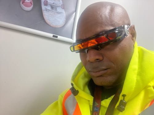 Customer photo review of Caliburst Sunglasses