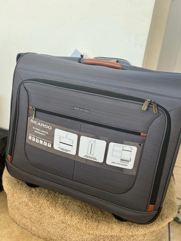 Customer photo review of Montecito 2.0 Softside Rolling Garment Bag