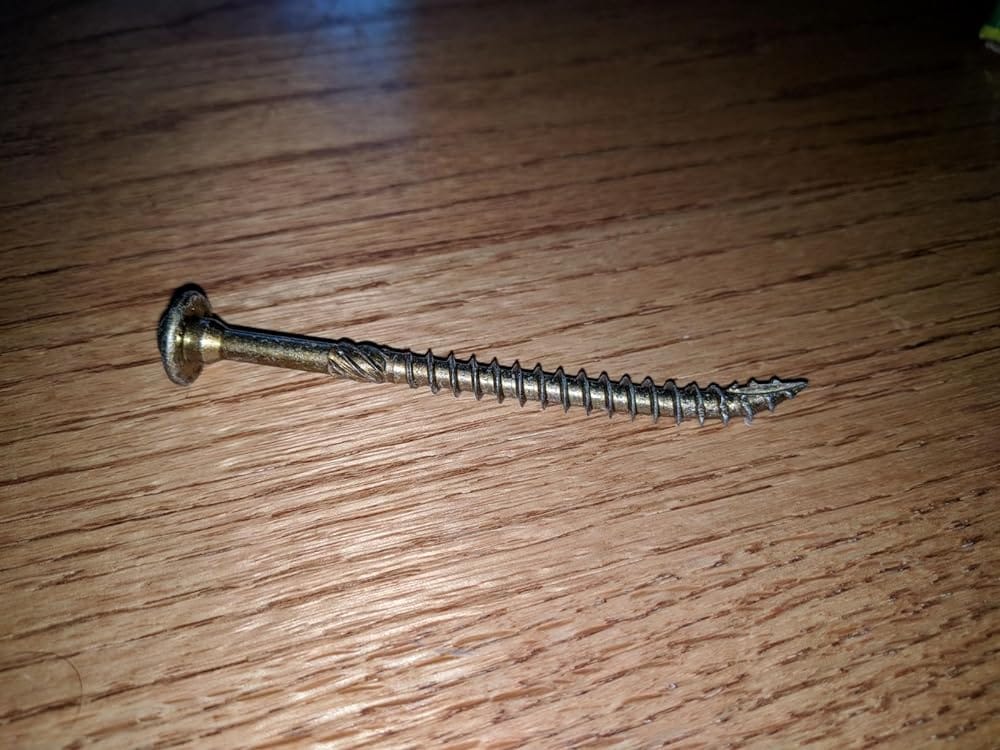 Customer photo review of GRK Screws 12225 5/16x4 Star Drive Washer Head Climatek Coated Steel RSS Rugged Structural Screws, 100/Box