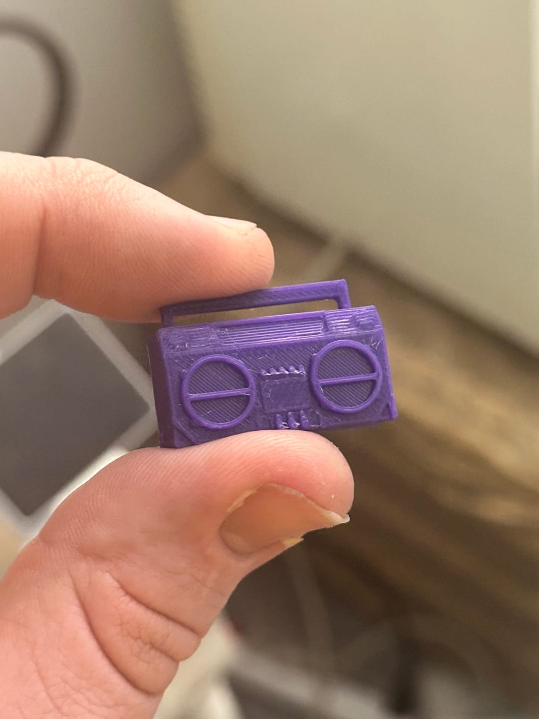 Customer photo review of Violet PETG Filament 1.75mm