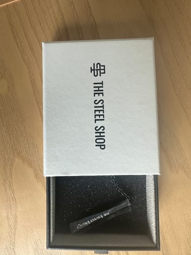 Customer photo review of Slim Bar Pendant