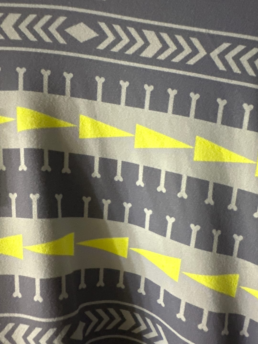 Customer photo review of Aztec Gray – Performance Hoodie