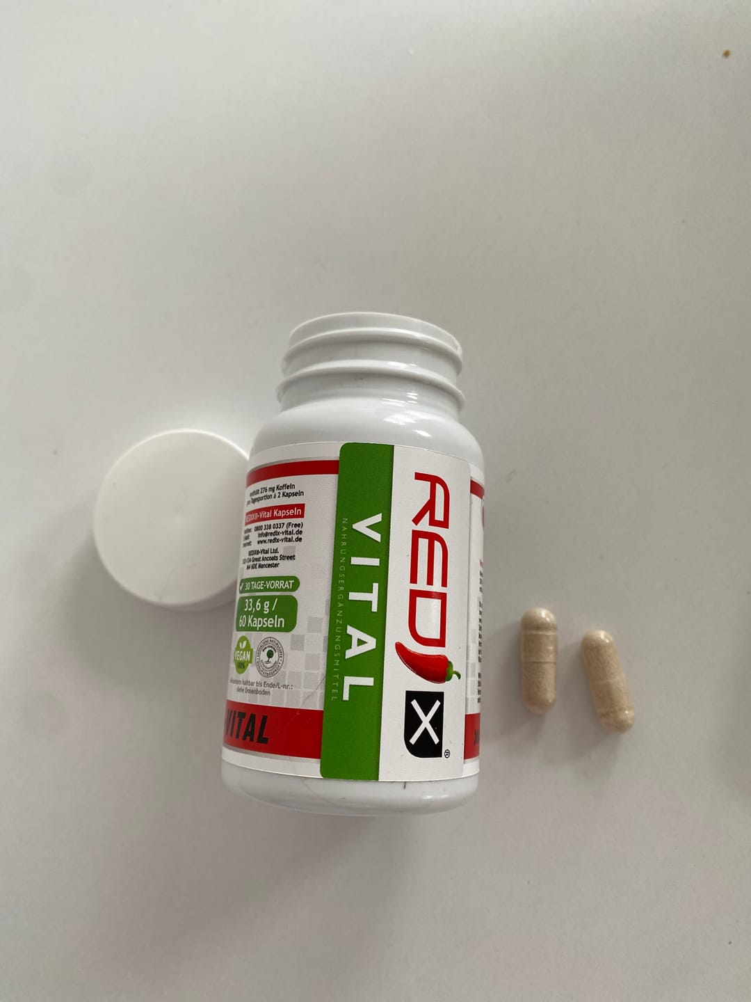 Customer photo review of REDIX®-Vital – 3 Monatsvorrat - inkl. Ratgeber und eine Gratisdose