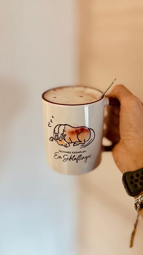 Customer photo review of Tasse "Schlaflinger"