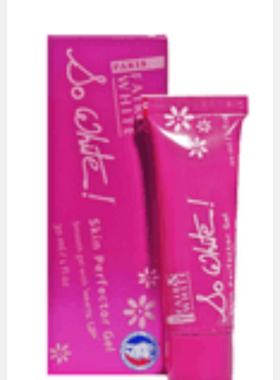 Customer photo review of Fair and White So White Skin Perfector Gel 30ml / 1 fl oz