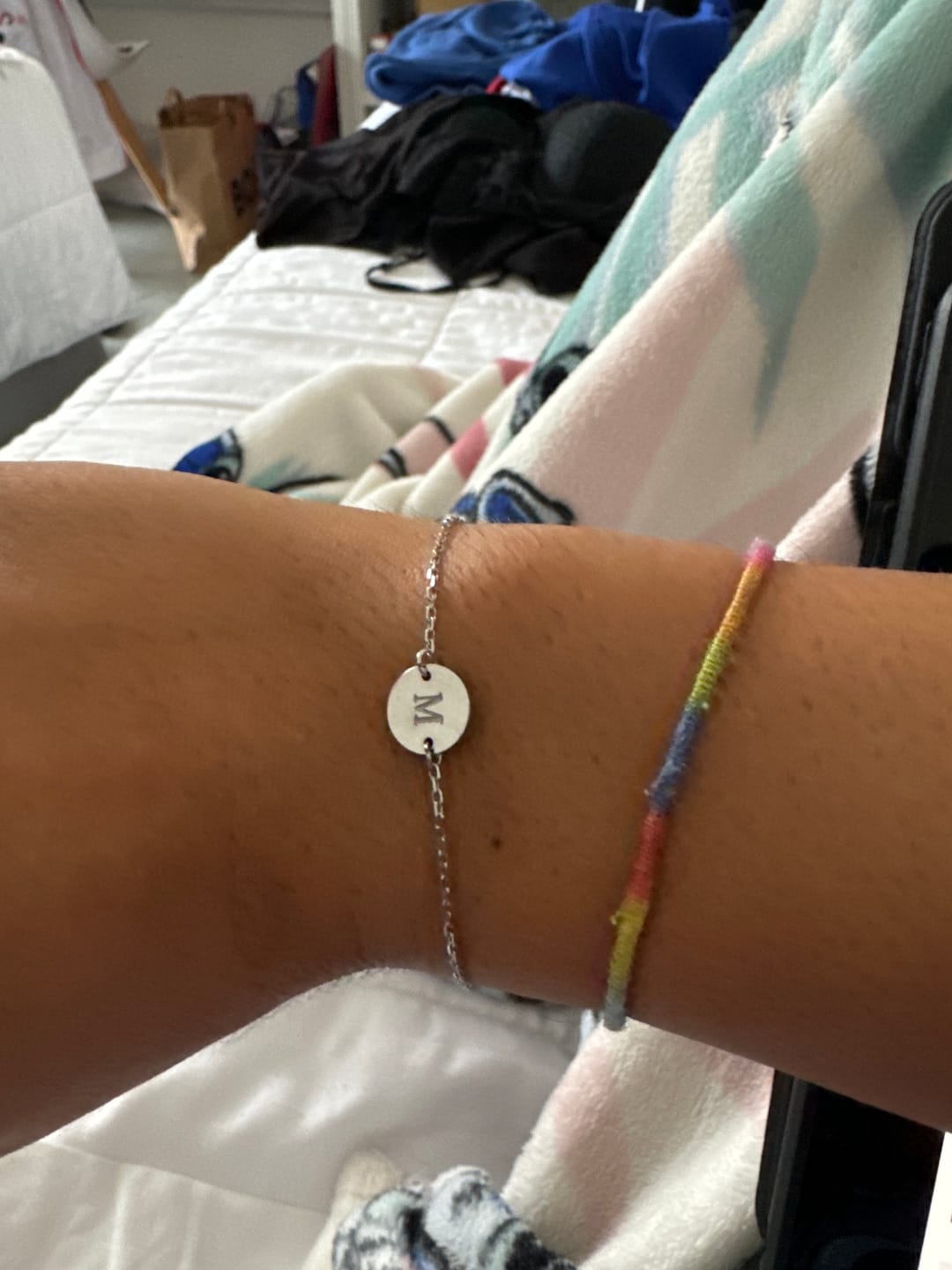 Customer photo review of Pulsera Inicial