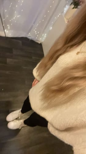 Customer photo review of Meli Strick Pullover - Beige