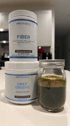 Customer photo review of Daily Greens Powder