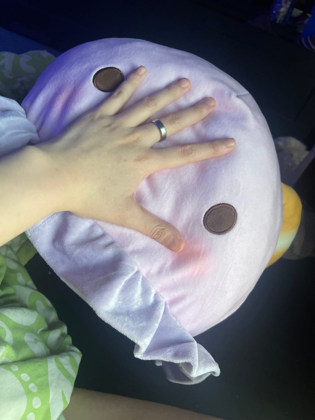 Customer photo review of Jellyfishy Plush (2 COLORS, 2 SIZES)