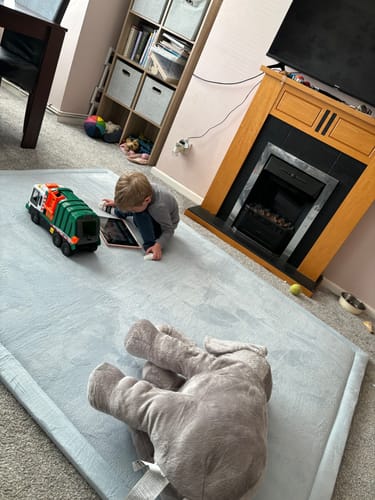 Customer photo review of The Mellow Mat® (Soft Touch Tatami Rug)