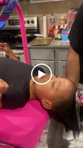 Customer video review of Shampoo Mat Deluxe