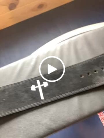 Customer video review of 10MM Premium Lever Belt