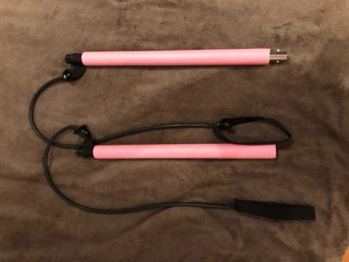 Customer photo review of FlexiCore Pilates Stick™ + GRATIS yoga mat