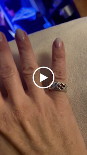 Customer video review of GG SILVER RING