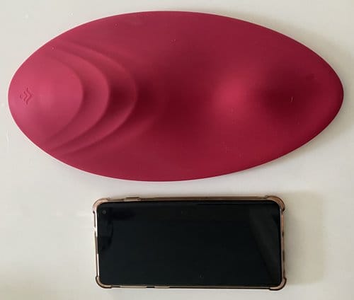 Customer photo review of Cowgirl - 2 motors Vibrating pad