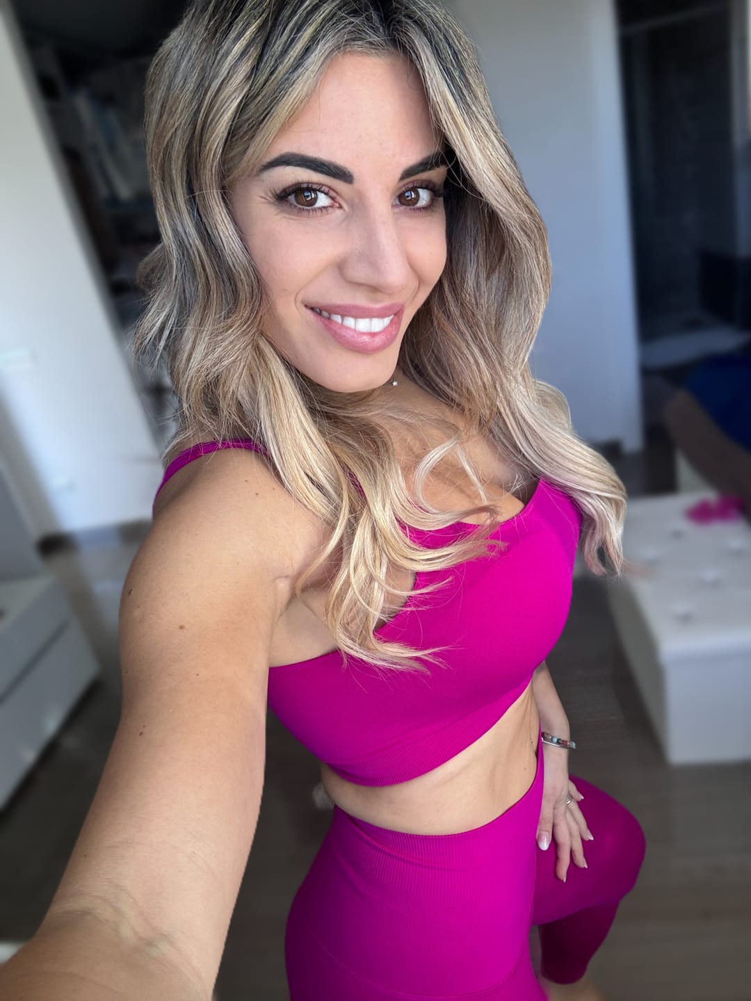 Customer photo review of Top Gym Fashion Purple