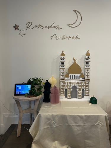 Customer photo review of The Ultimate Ramadan + Eid Decor Set