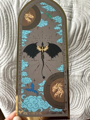 Customer photo review of Dragon Rider Bookmark