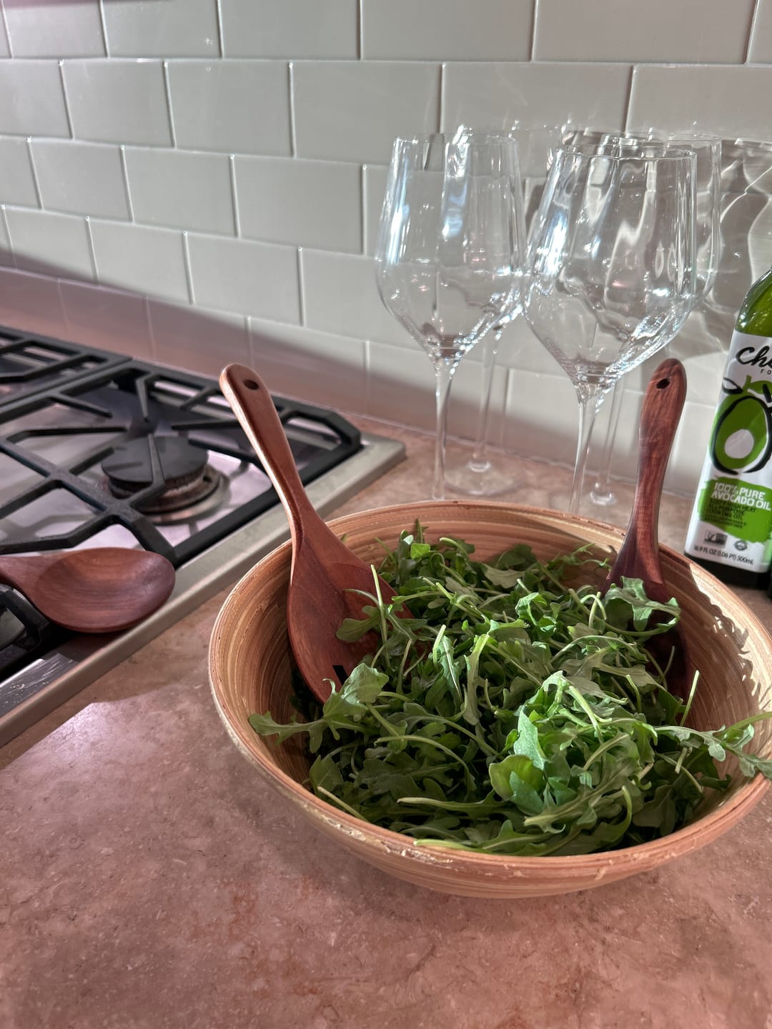 Customer photo review of Salad Serving Set